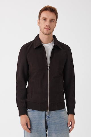 Leopoldo Kahverengi Nubuk Deri Mont Kahverengi