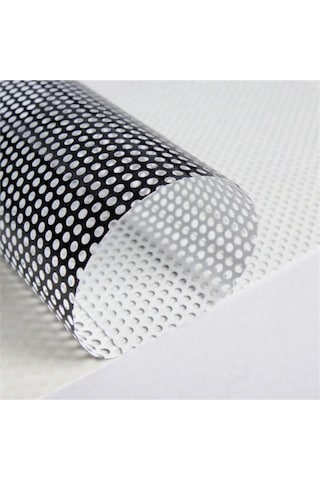 One Way Vision Delikli Folyo Cam Filmi 48 X 1 Metre