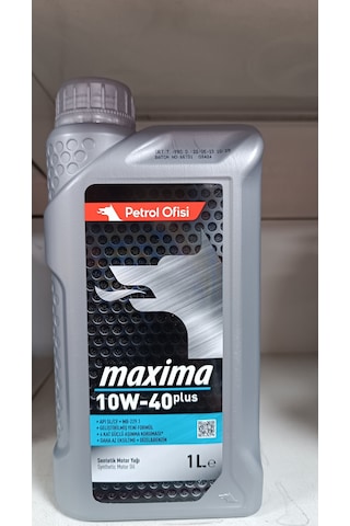 Petrol Ofisi Maxıma Plus 10W-40 Motor Yağı 1 L