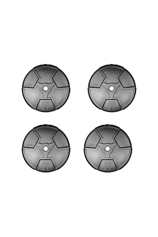 Ecgspor Özel Seri 1.5 Kg Siyah Plaka-4 Adet