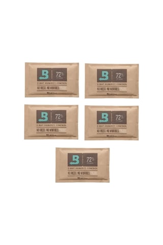Boveda 72 60g Humidor Puro Kutusu Nemlendirici 5li Ekonomik Paket