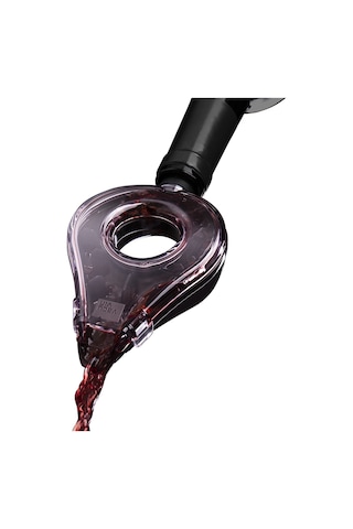 Vacu Vin Wine Aerator - Şarap Havalandırıcı Gri - Kutulu - Gri