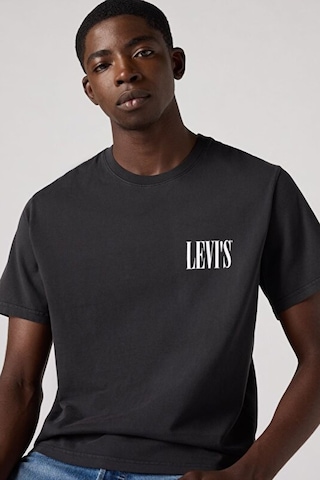 Levi's Erkek Relaxed Fit Kısa Kollu Graphic Siyah T-shirt - Siyah
