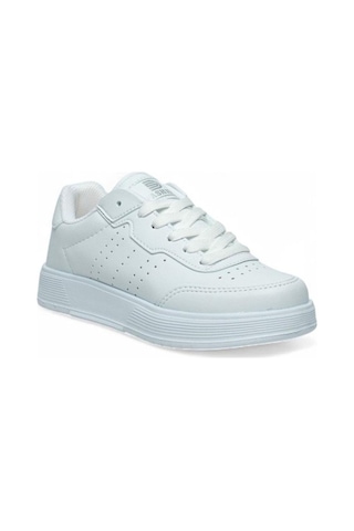 Dark Step 158-26 Cilt Deri Anatomik Sneaker 36-40 Beyaz