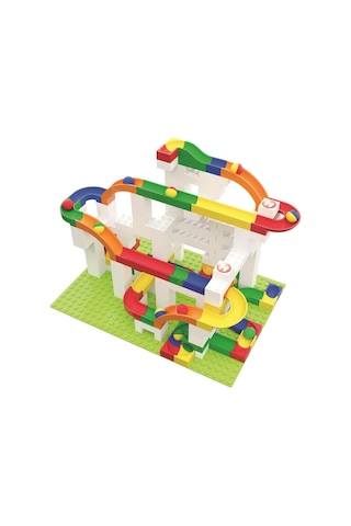 Hubelino Marble Run Misket Kaydırağı Genişletme Yapım Seti 12 Parça 420640