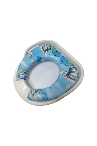 Softy Jumbo Kids - Bebek / Çocuk Klozet Kapağı Adaptörü - Beyaz- Penguen