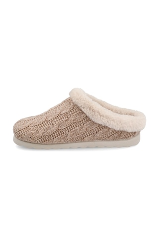 6009 Beige Terlik/ Panduf Ev Kadın B3 W64 Uz Fly Flot Cloth Woman Slıpper 6009-beige 6009 Beige