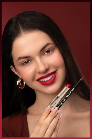 Note Cosmetique Iconic Matte Lipstick Kalıcı Mat Ruj 110 Alluring - Kırmızı