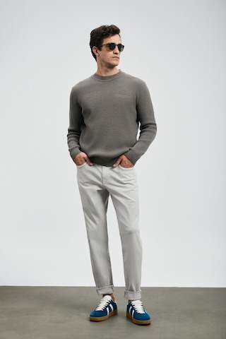 Lufian Helt Spor 5 Cep Erkek Pantolon Slim Fit Gri Gri 112190348100150 Gri