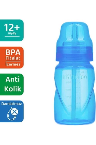 Mamajoo Pipetli Bardak 270 Ml / Mavi