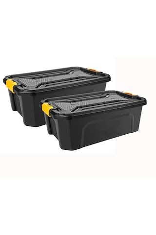 Eymen İstoç 30 Lt Superbag Saklama Kutusu Bahçe Sandık Depolama Kutusu Asr 4044 2 Adet Asr 4044 2