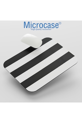 Microcase Taraftar Serisi Konforlu Kaymaz Taban Oyuncu Mousepad 70x30cm Al5311 Siyah-beyaz