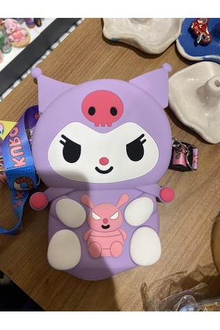 Kawai Kuromi Büyük Boy Omuz Çantası-2440 Altın