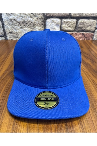 Hamze Hiphop Snapback Rapper Baseball Drip Unisex Şapka Cap Saks Mavi
