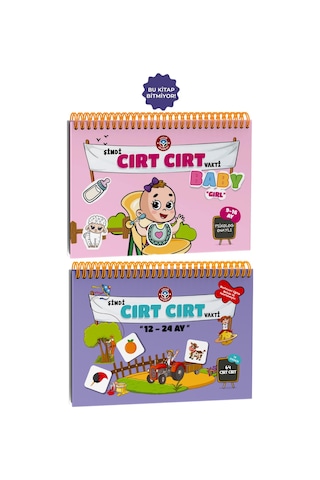 12-24 Ay Cırt Cırtlı Kitap Ve Cırt Cırt Vakti 9-16 Ay Baby Girl