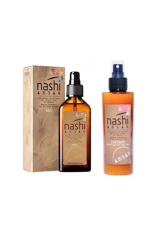 Nashi Argan Yağı 100 ML + Nashi Instant Sprey Maske 150 ML