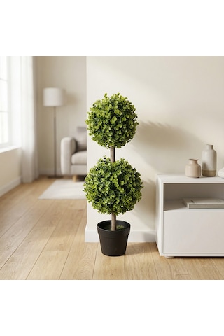 Koçtaş Yapay Bitki Şimşir 70 Cm Çok Renkli