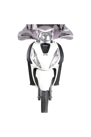 GP Kompozit Honda Dio 2021-2023 Uyumlu Bacak Koruma Siyah