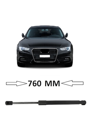 Audi A5 2008-2016 Uyumlu Motor Kaput Amortisörü 1 Adet 760mm 8t0823359 Kaput Amortisörü