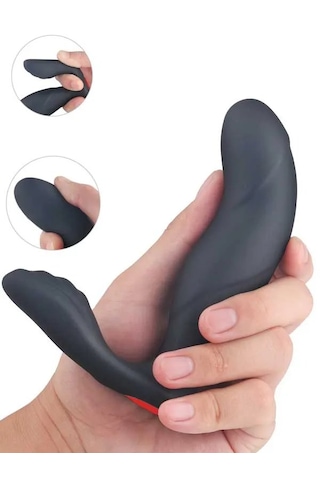 Fastieshop G-spot Anal Klitoris Ve Vajinal Şarjlı Uzaktan Kumandalı Anal Vibratör