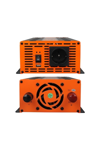Powermaster Pm-2000b 24 Volt 2000 Watt Led Ekranlı Power Inverter