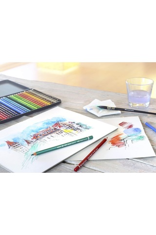 Albrecht Duerer Kuşe & Kraft Aquarellstifte P1 Çok Renkli