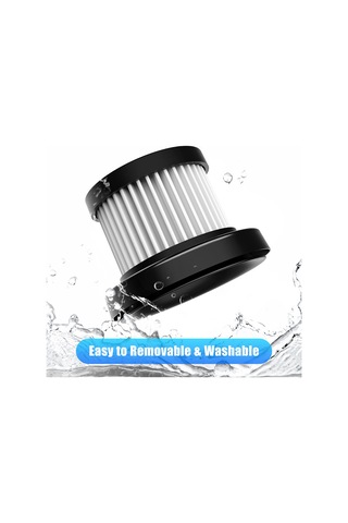 Qingmipy Ev Ve Araba Kullanıma Uygun 120w Usb Şarjlı Mini Eldivenli Süpürge - 6000pa Güçlü Emme, 2 Farklı Fırça Ucu Ve Yıkama Eliyebilen Hepa Filtre