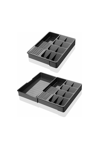 Nandy Home Maxi Ayarlanabilir Kayar Kızaklı Çekmece İçi Kaşıklık