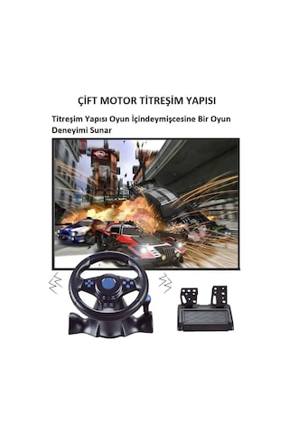 Pc Ps4 Ps3 Xbox Android Switch Uyumlu Direksiyon Seti