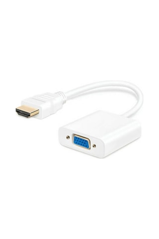HDMI To Vga Ses Çevirici Dönüştürücü Kablo