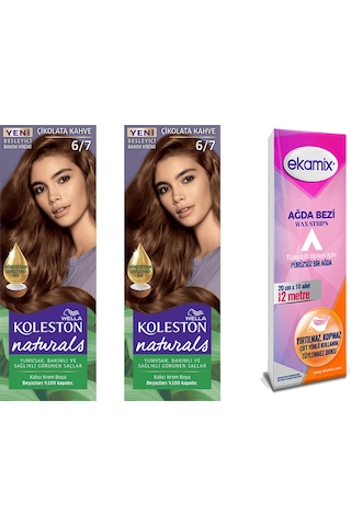 Koleston Naturals Tüp Boya 6 - 7 Çikolata Kahve 2 Adet