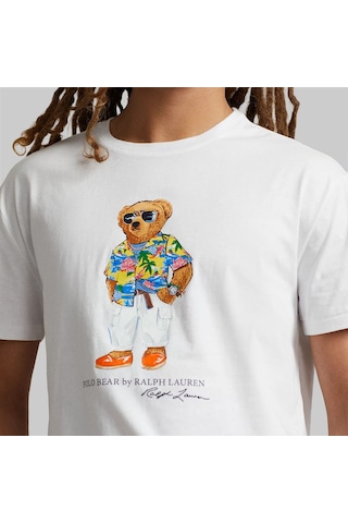 Polo Ralph Lauren Erkek T-shırt 710854497032 710854497032 Beyaz Beyaz