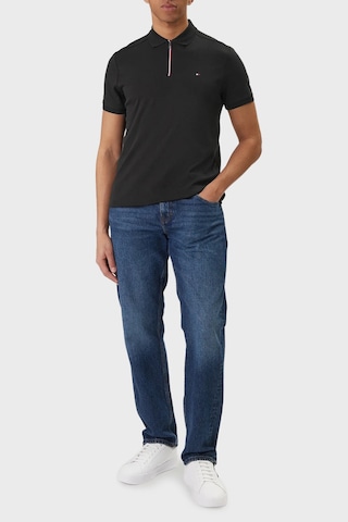 Tommy Hilfiger Erkek Polo Yaka T Shirt Mw0mw41613 Bds Siyah Siyah