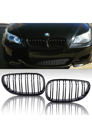 Bmw E60 M Tech Panjur Tam Uyumlu Parlak Siyah