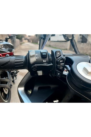 Cfmoto 250sr - 250nk Uyumlu Korna Basma Aparatı Renk:siyah