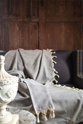 Decon Koltuk Şalı 170 230 Gri