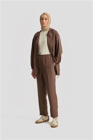 Armine Modal Havuç Pantolon 25yd4240-2 Kahverengi Kahverengi