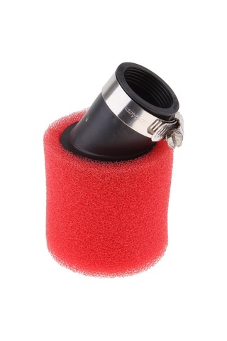 Suntek Kırmızı 32 MM Açı Bent Köpük Hava Filtresi