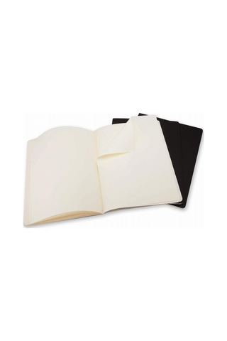 Moleskine Cahier Journals Çizgisiz Defter 19x26 Black Siyah