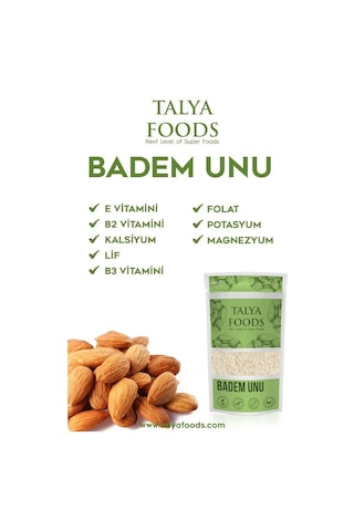 Talya Foods Zarsız Badem Unu 250gr-3061