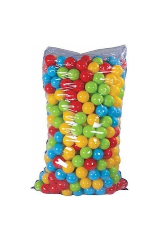 100 Adet 6 Cm Oyun Topu Top Havuzu Topu Su Topu Plastik Top Havuz Topu