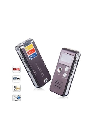 Hs-27 Profesyonel Dijital Ses Kayıt Cihazı Dahili Hoparlör 8 GB H