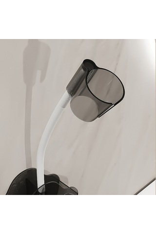 Wondernest Zımbasız Duvar Tipi Saç Kurutma Makinesi, Banyo Uyumlu Lichen Model Siyah