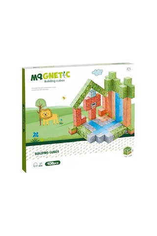Magnetic Tiles Cubes 108 Parça Magnetic Tiles Cubes 108 Parça