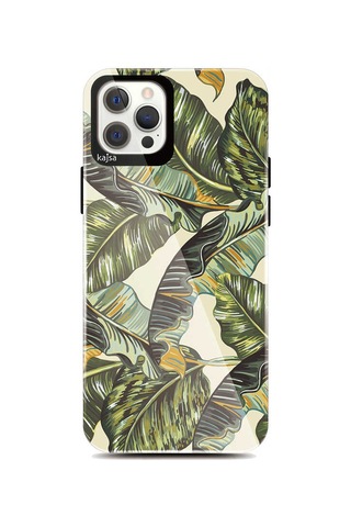 Kajsa Apple Uyumlu iPhone 12 Pro Max Kılıf Çiçekli Kajsa Botanic Kapak ZORE-218923