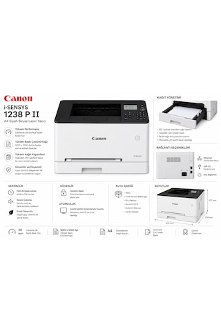 Canon İ-sensys X 1238p Iı Mono Lazer Yazıcı
