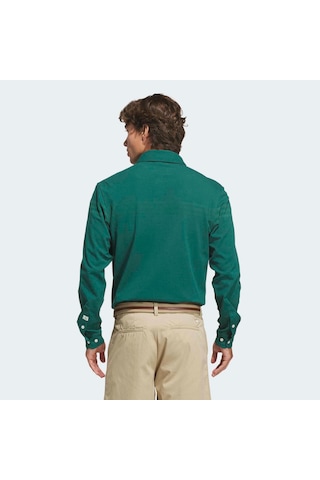 Adidas Originals Twistknit Erkek Yeşil Uzun Kollu Polo Tişört Kr5431