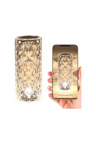 Yeni Nesil Modern Kristal Masa Ve Gece Lambası Dokunmatik Renk Değiştirebilen Çr 03202818