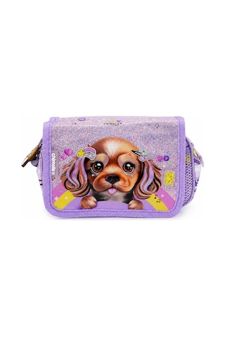 Chımola Cute Dog Kalem Çantası Lila