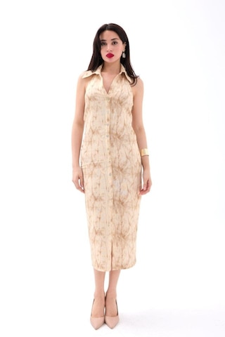 Dogutrend 7428 Elbise-bej